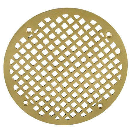Jones Stephens 8in. Polished Brass Round Strainer D60795